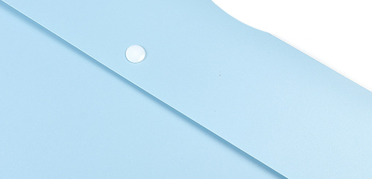 新款A4简约磨砂加厚按扣文件收纳袋产品图