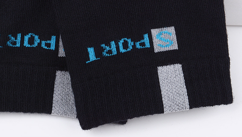 Men's mid-calf business combed cotton anti-odor pure cotton socks wholesale from the manufacturer Specification image