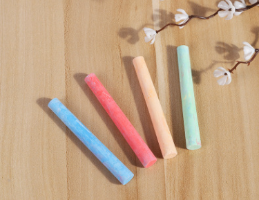 100 pieces of full-color chalk, office stationery, teachers' writing tools Specification image