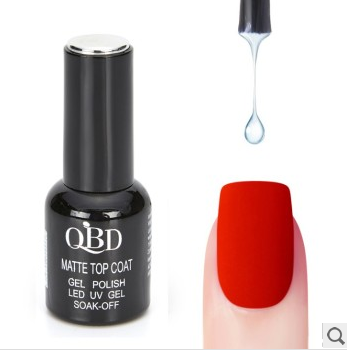 Bodan QBD nail polish glue Phototherapy Glue detachable matte sealing layer Matte frosted sealing layer Nail polish glue Specification image