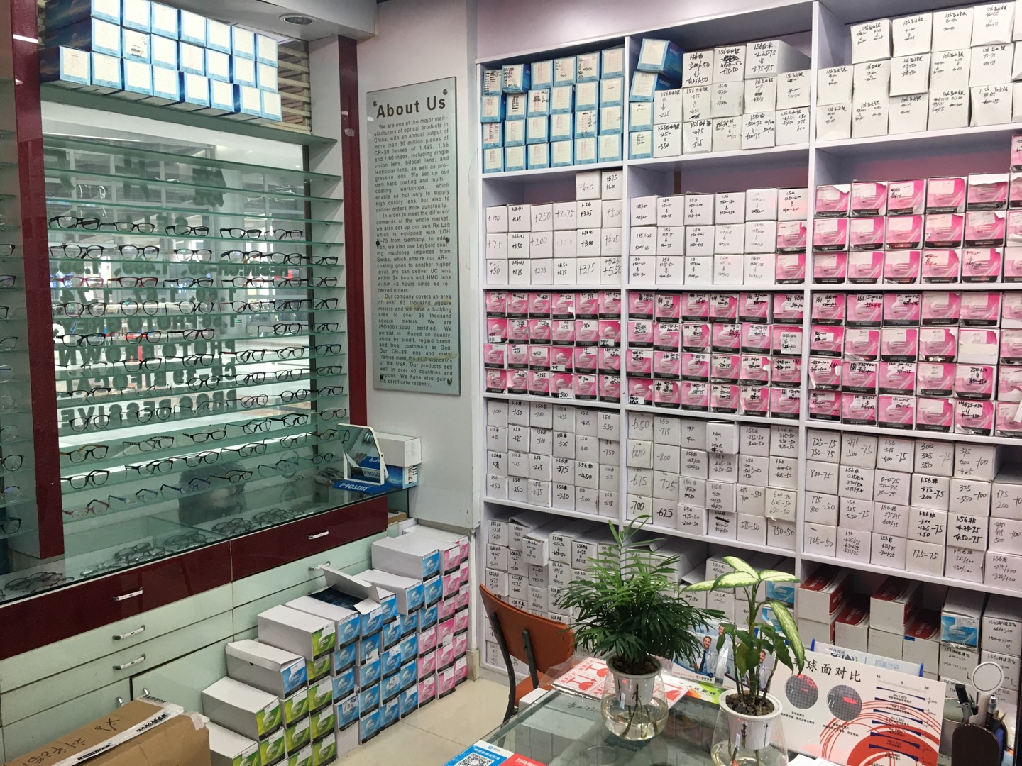 Wanxin Optical glasses lenses describe pic - 1