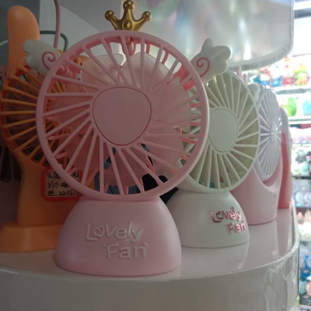 Girl's heart explodes pink electric fan thumbnail
