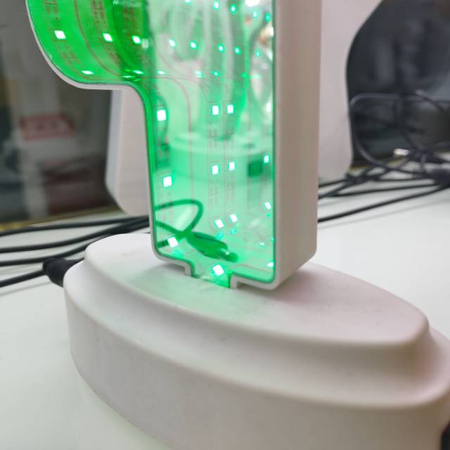 LED菠萝星星月亮爱心台灯霓虹灯装饰网红房间布置ins小夜灯产品图