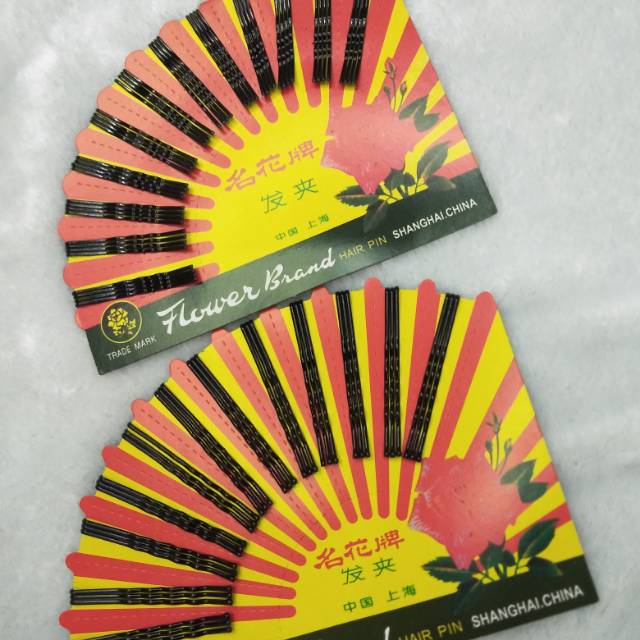 7065发卡女黑色发夹一字夹小卡子刘海顶夹头饰盘发成人碎发钢夹发饰产品图