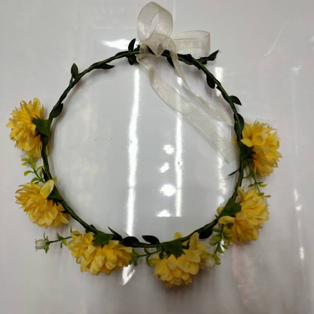 韩式新娘儿童头饰花环婚纱森女海边度假仿真花朵发箍配饰发饰
