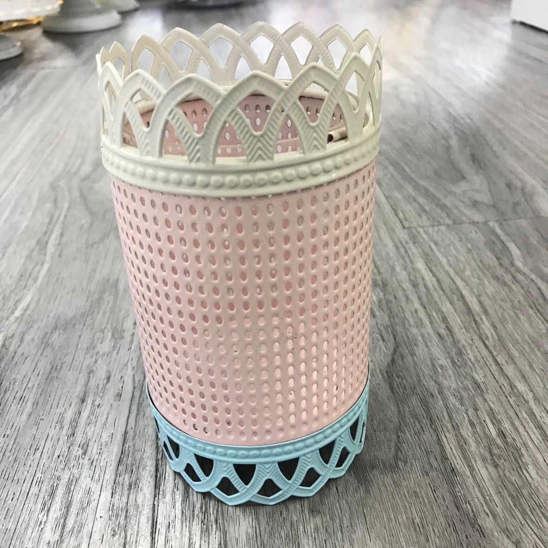 复古做旧米白铁艺烛台烛光晚餐拍摄摆拍道具家装饰北欧