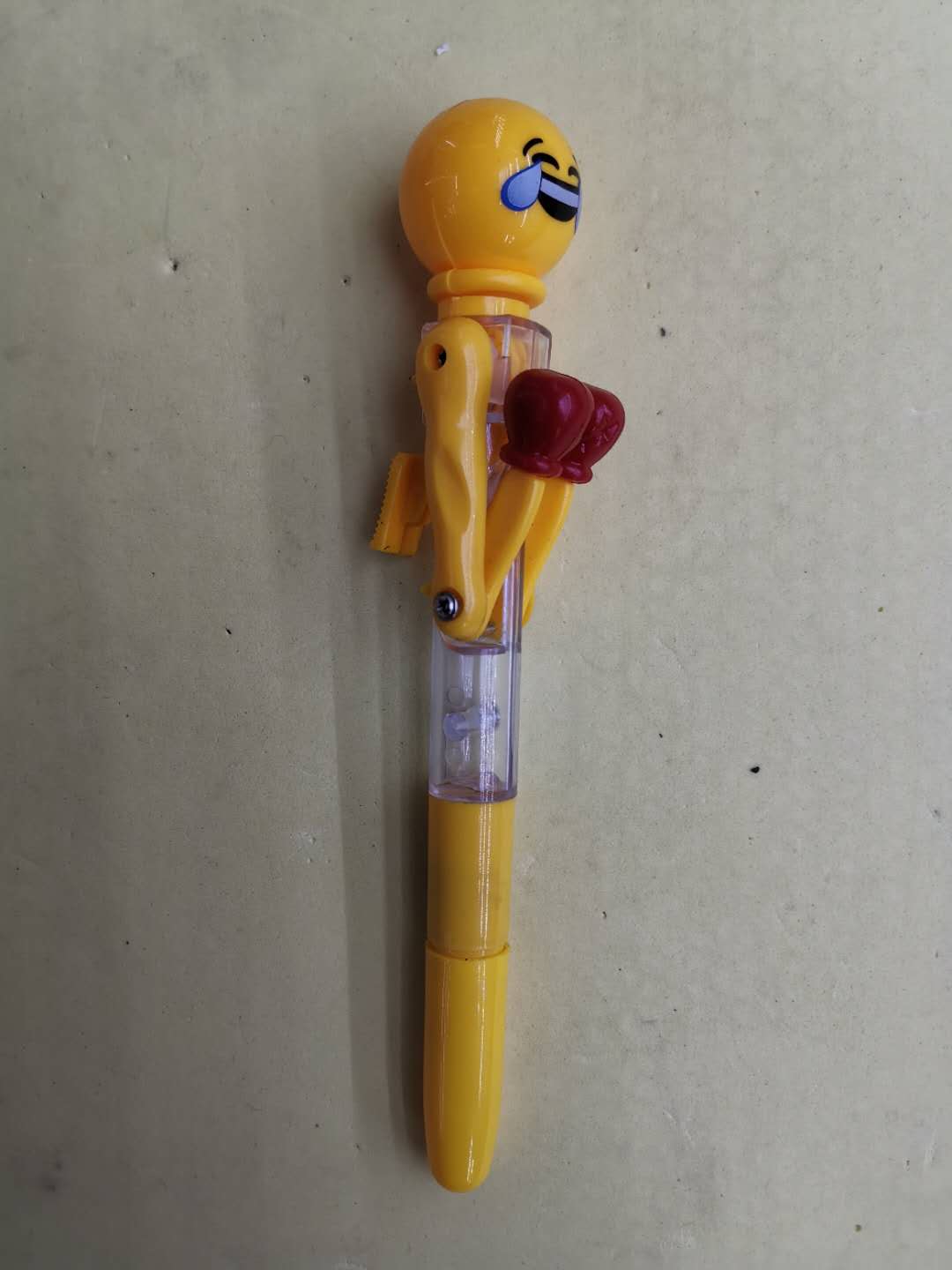 Creative stationery children cartoon electronic boxing cute pen ballpoint pen laugh cry face thumbnail