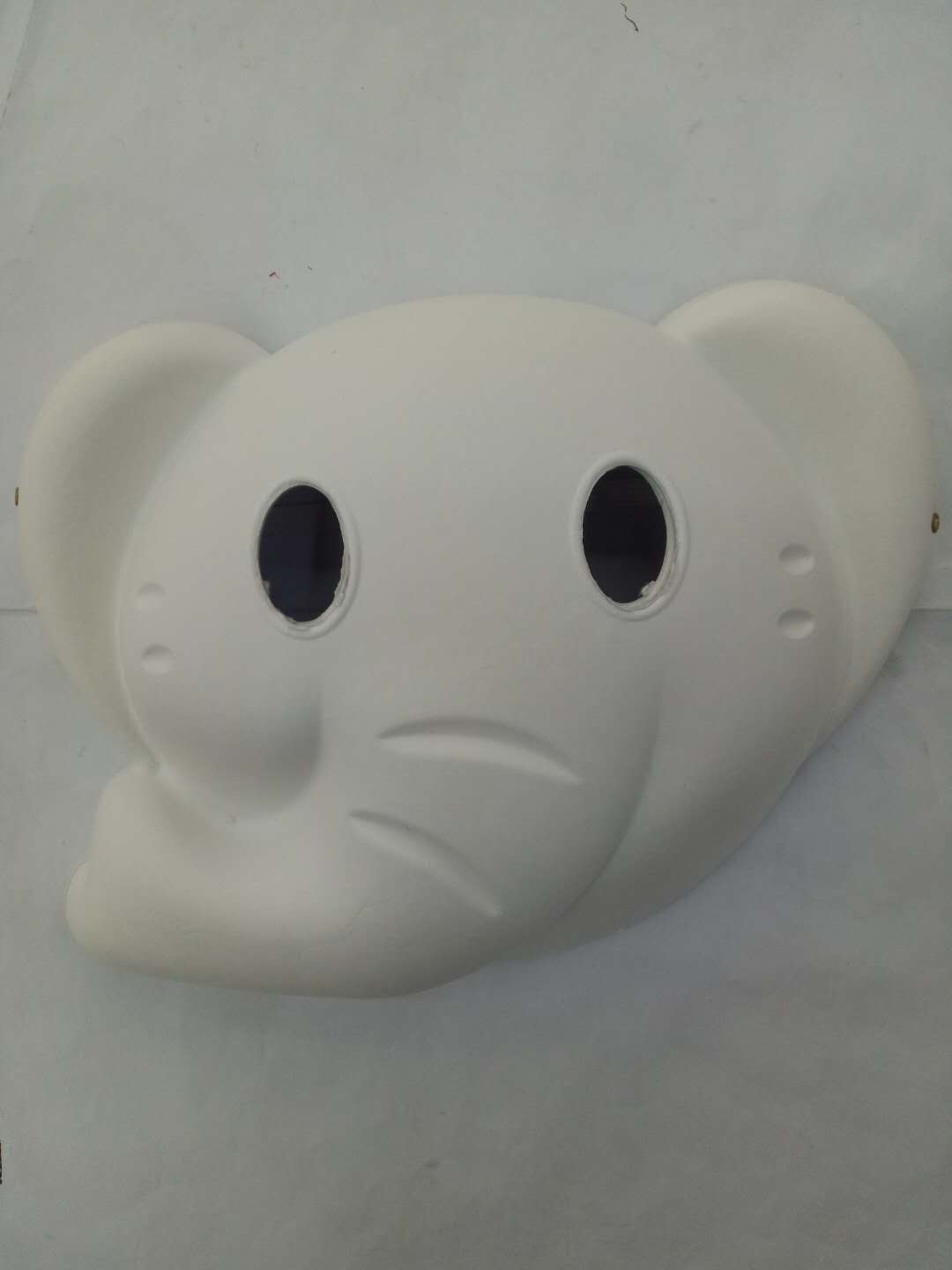 小象款一次性DIY彩绘面具儿童绘画面具激发孩子想象力个性创作
