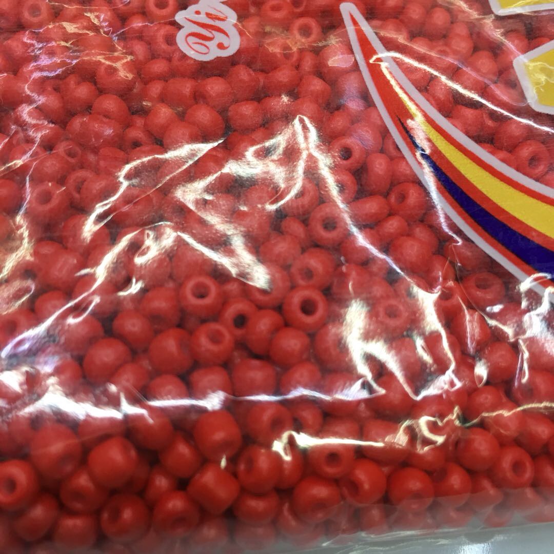 ABC Red Glass beads Factory Direct sales Specification image