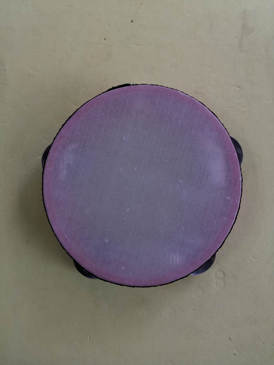 Plastic tambourine, kindergarten dance, hand-cranked drum, children's pat drum, sports meeting, cheering, percussion instrument, hand-cranked drum