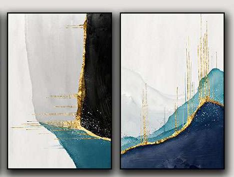 Auchan Painting Industry 60X90cm Modern Simple Decorative Painting Specification drawing