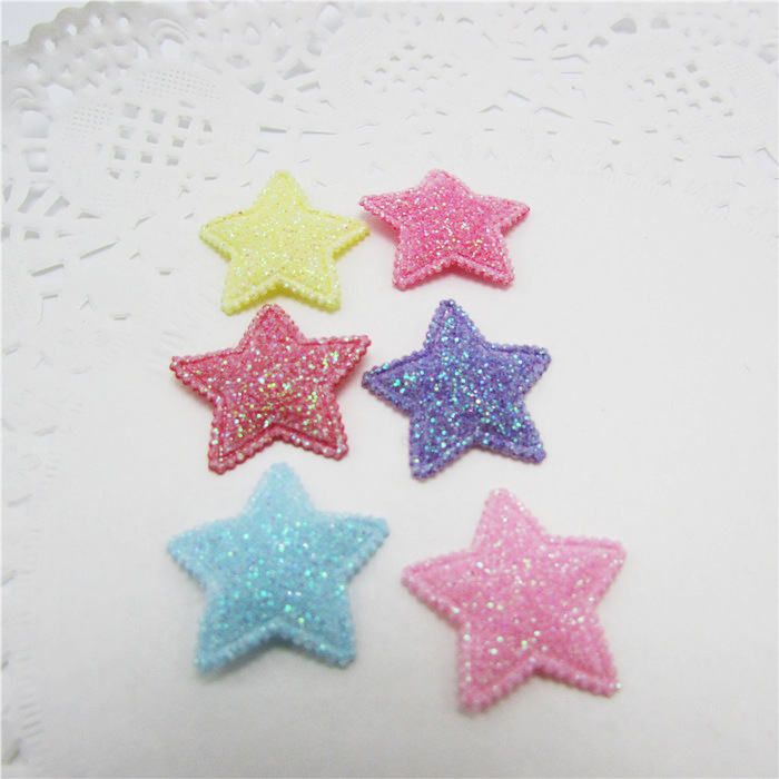 Korean Version Of Hand-Made Accessories Ultrasonic Embossed New Gold Powder Children Hair Accessories Hairpin Accessories