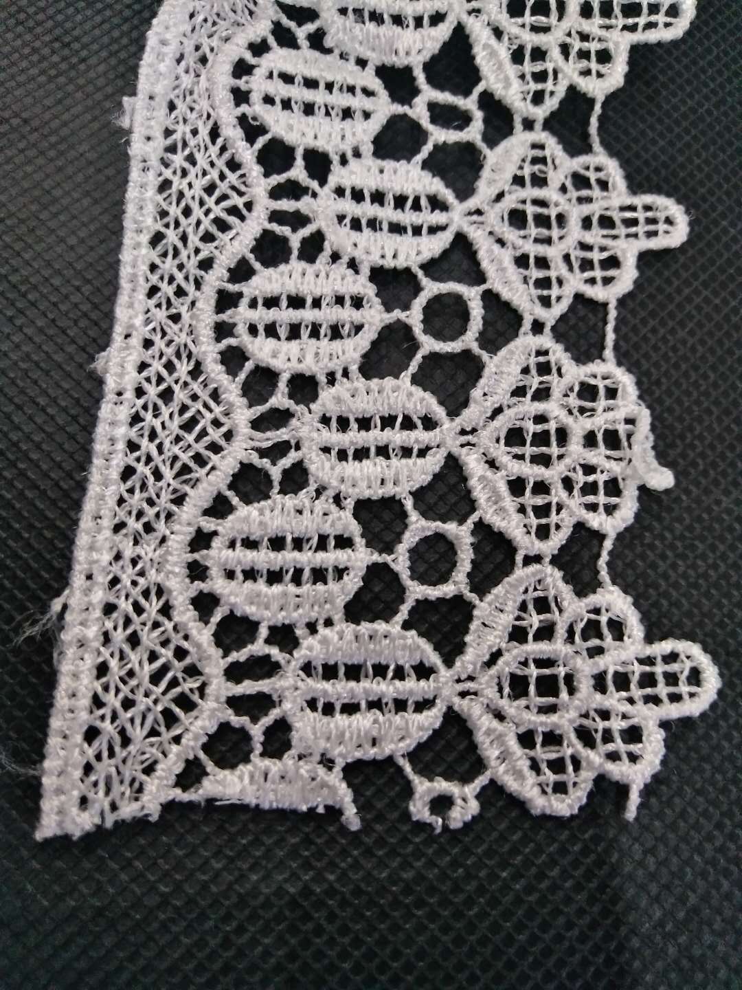 Guangdong lace, polyester filament lace, water-soluble embroidery lace, clothing and curtain lace