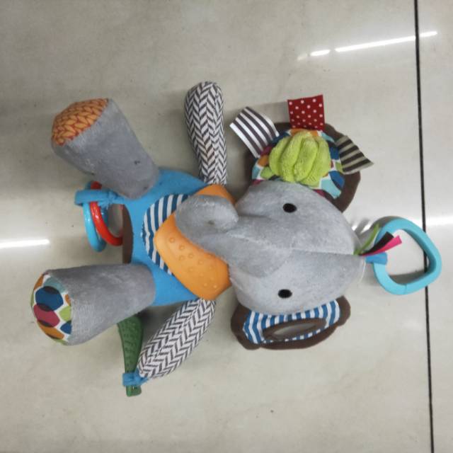 婴儿车毛绒玩具挂件