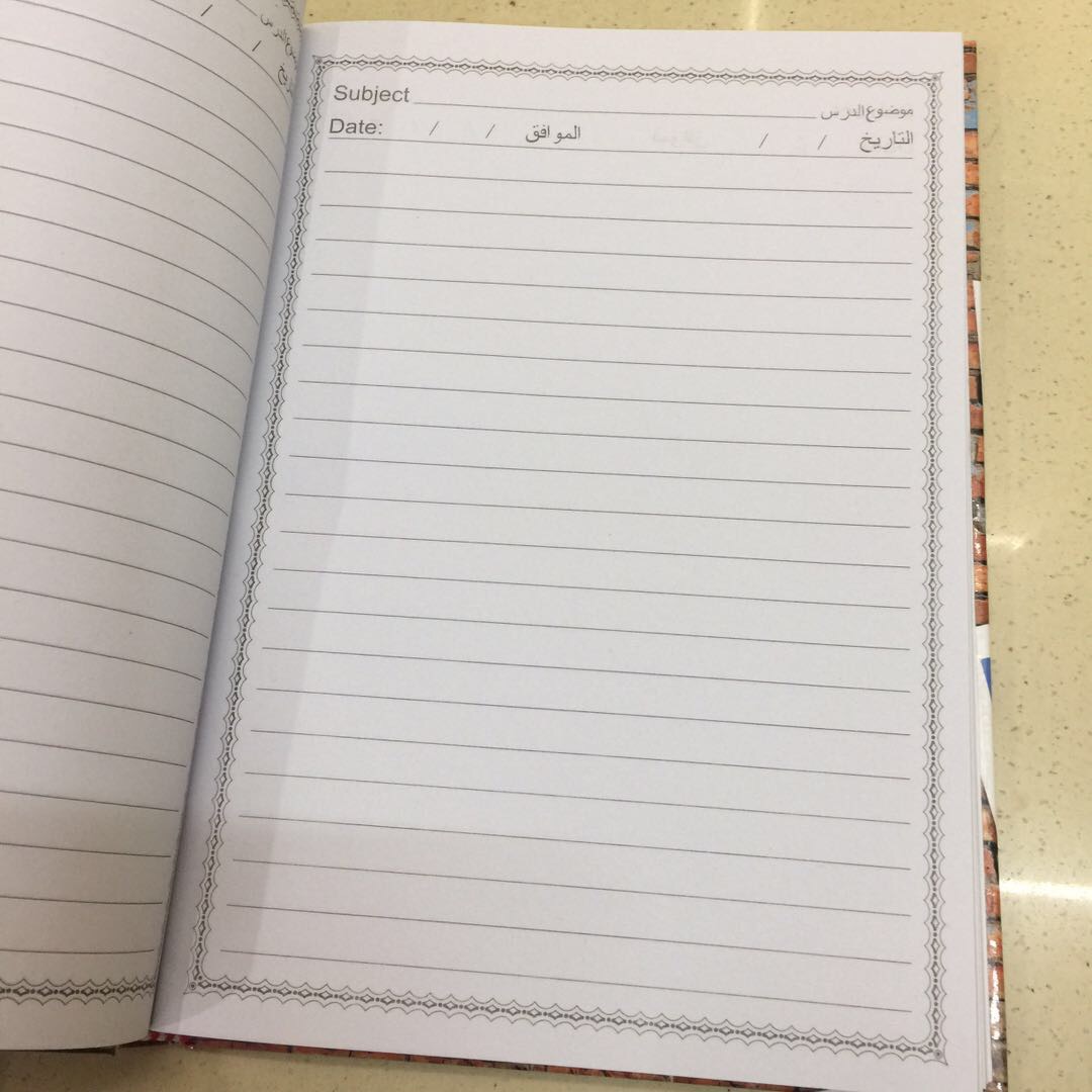 本子/笔记本/国外学生本子/高端笔记本定制/记事本产品图