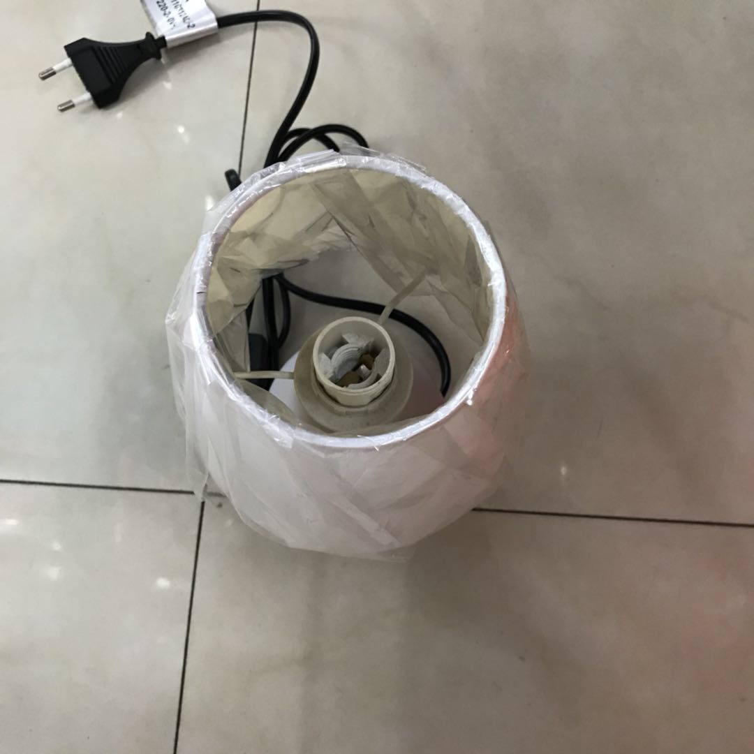 The cute beige desk lamp is small and exquisite, suitable for home use Specification image