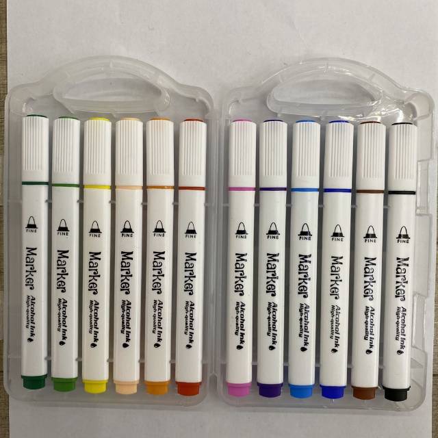 D1002 Water-based marker pen with soft tip, water-based set, is designed for children's painting, non-toxic and washable, and is specially designed for color watercolor art students