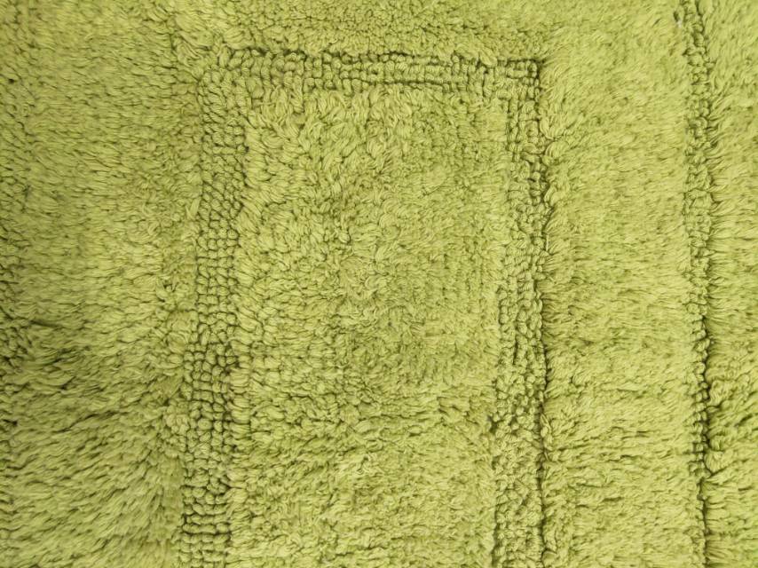 Green Cotton Floor Mat details Picture