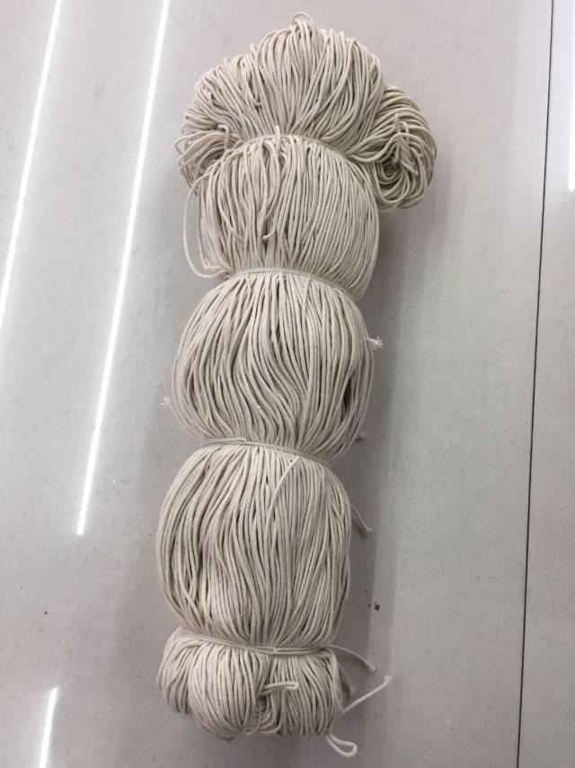 Core cotton rope, all-cotton fabric accessory weaving special rope, fabric accessory rope details Picture