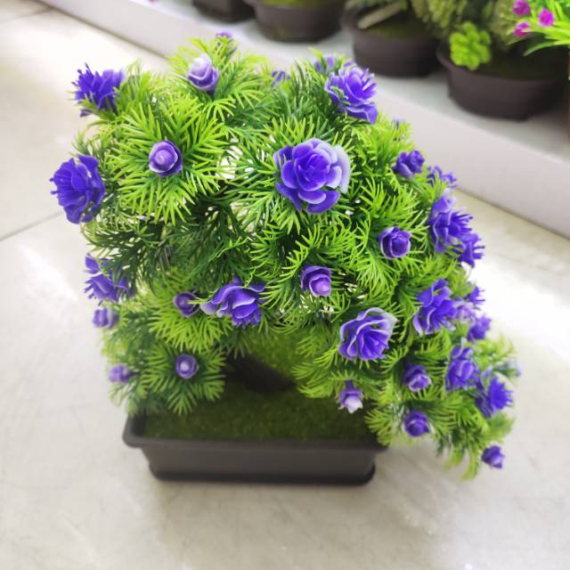 Artificial bonsai plant office desk ornaments, indoor ornaments