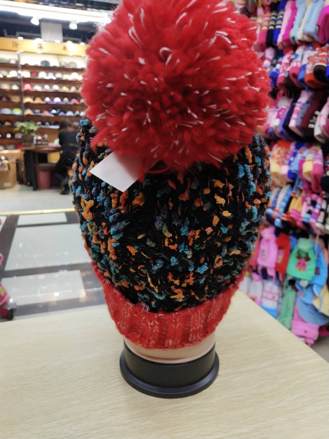 Fashion Korean Version With Velvet Lady Hat Skate Wool And Special Yarn Specification drawing