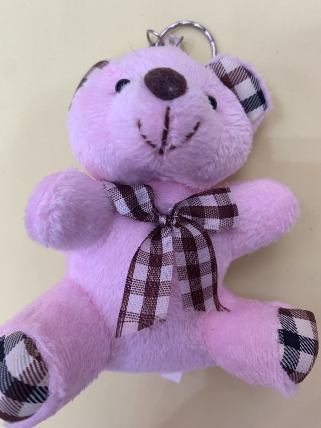 Cuddly bear pendant bag pendant creative cute key chain car key pendant