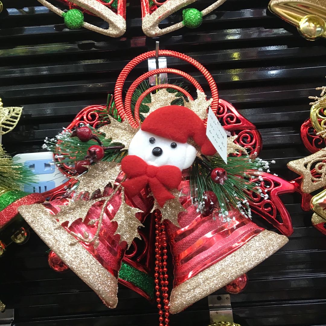 圣诞铃铛 圣诞钟圣诞节礼物圣诞装饰风铃圣诞树装饰品挂件