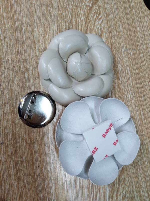Cotton Yarn Simulation Flower Fabric Rose Three-Dimensional Hand-Stitched Clothing Wedding Decoration Accessories details Picture