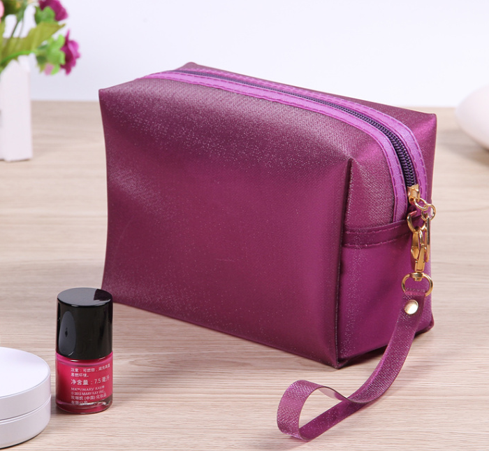 Cute mini Full Sky Stars Korean version large-capacity small portable makeup bag, storage bag, portable makeup bag, small square bag details Picture