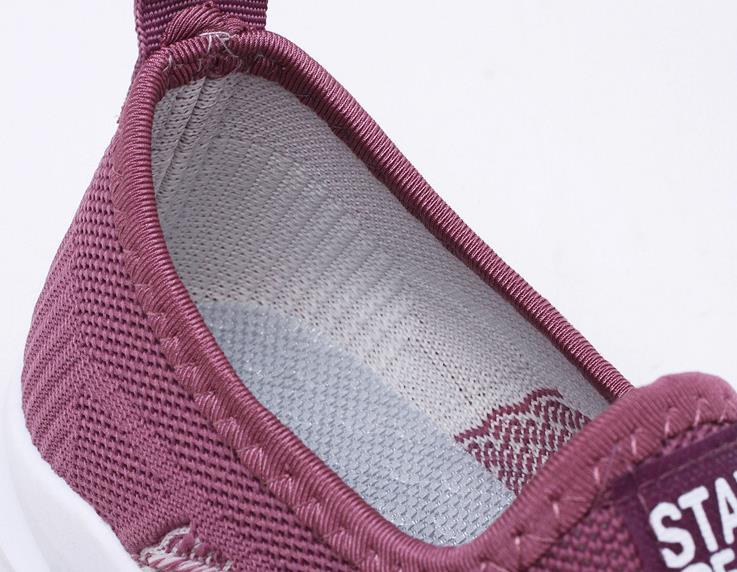 Socks Shoes Women 2019 Spring And Summer New Breathable Flying Woven Sports Shoes Female Student Daddy Shoes Korean Version Of All Match Women's Shoes Specification drawing