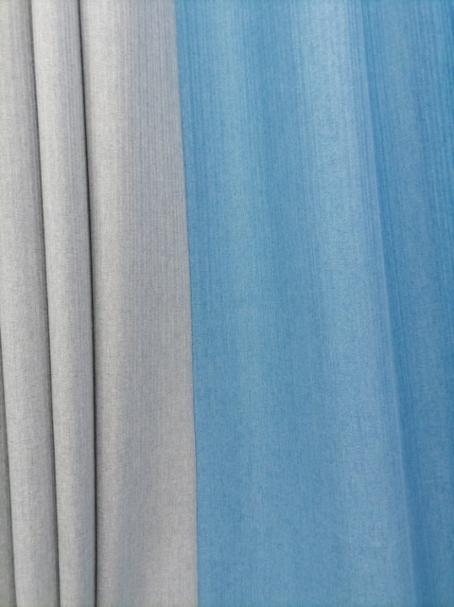 Thickened Shade Cloth Curtain Cloth Finished Solid Color Simple Living Room Custom Heat Insulation Shade Rental Bedroom details Picture