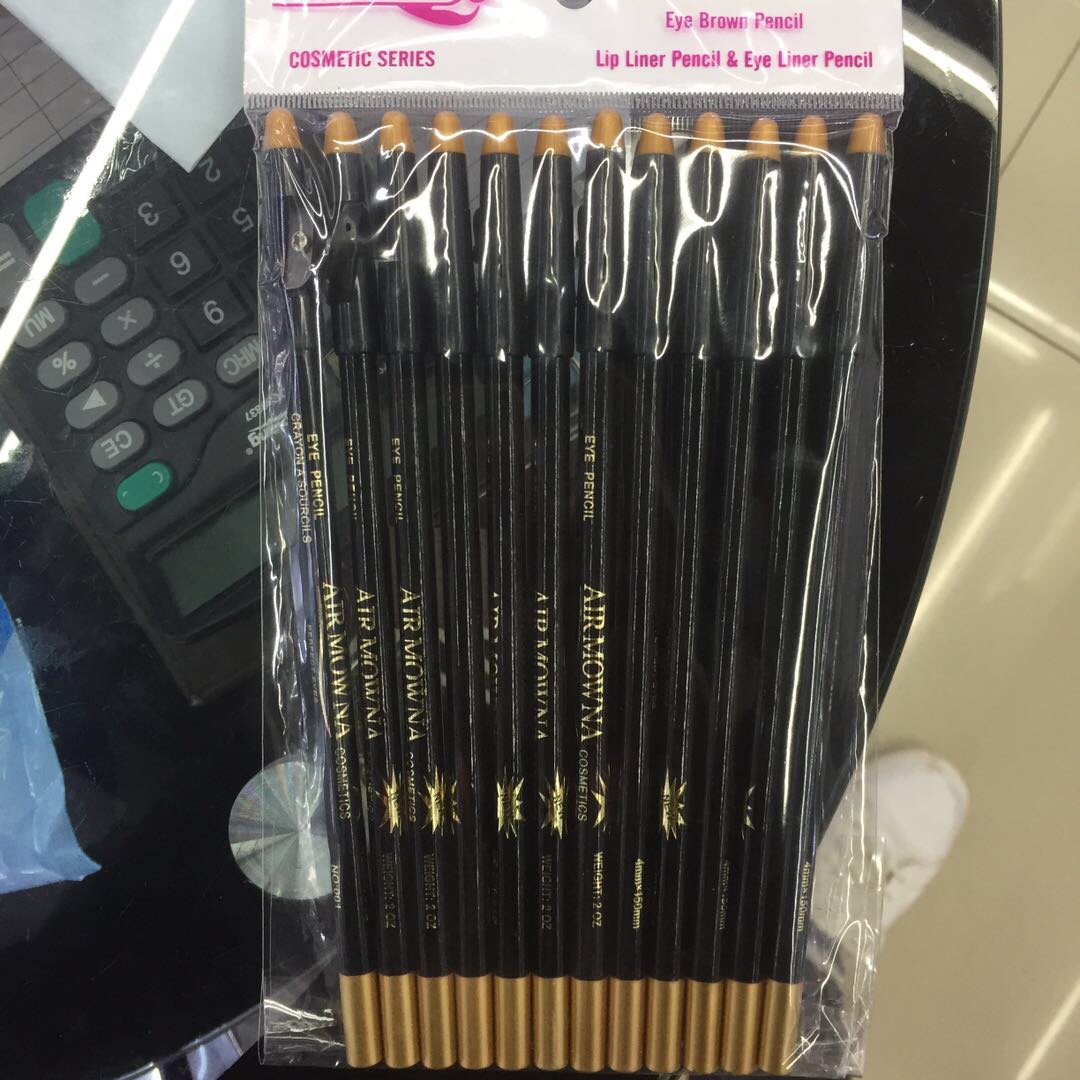 Cross-Border European And American Makeup Double Head Pearl Eyeshadow Pen Waterproof Without Dizzy Makeup