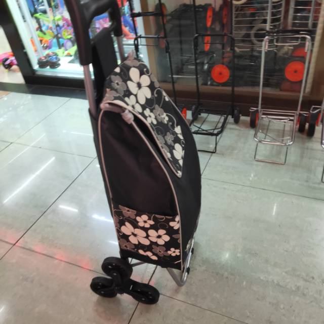 Double Shopping Cart Cloth Bag Grocery Driver Pull Rod Cart Bag Small Pull Cart Cart Cloth Bag Large Waterproof Oxford Bag Specification drawing