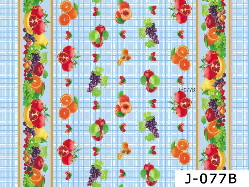 Manufacturers Direct Sales Fashion Environmental Protection Pvc Non-Woven Tablecloth 1.37×20 Meters Specification drawing