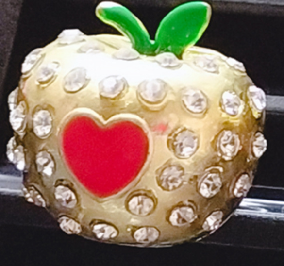 金属闪亮汽车出风口香水汽车香水香薰汽车摆件奢华水钻