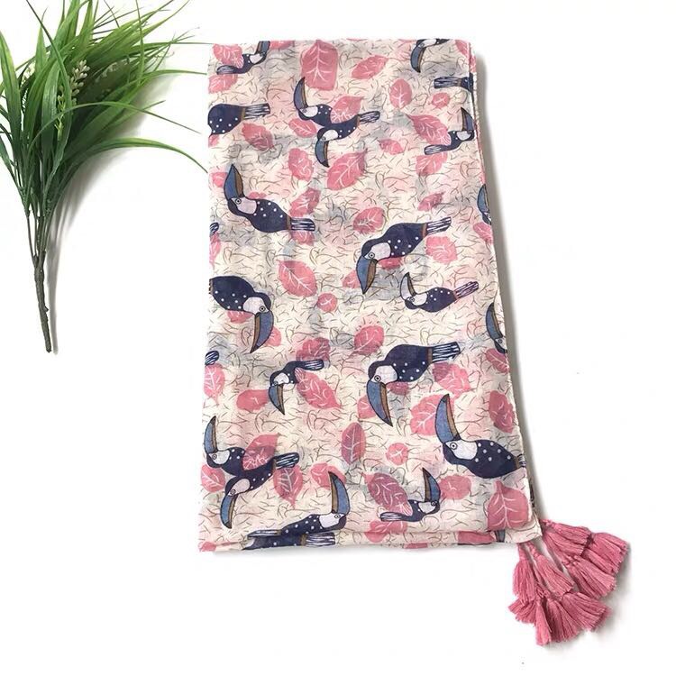 Japanese Small Fresh Style Simple Scarf With Comfortable