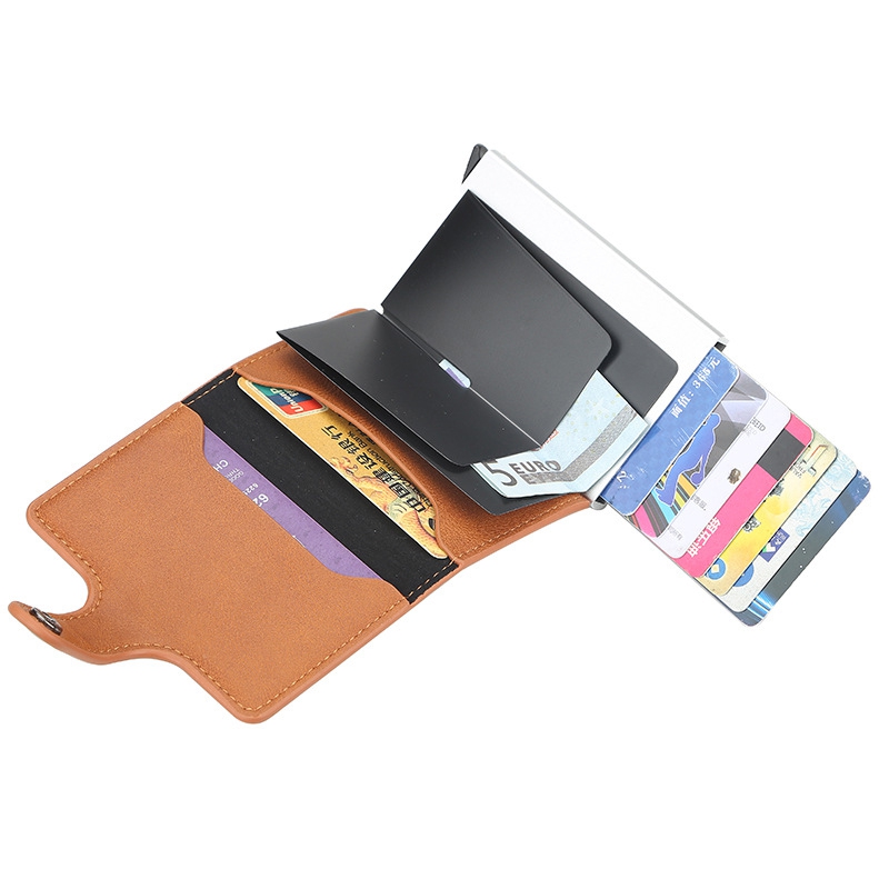 [Oushang] [Cross-Border] Aluminum Alloy Credit Card Bag Aluminum Card Bag Anti-Magnetic Credit Card Box St-06 Specification drawing