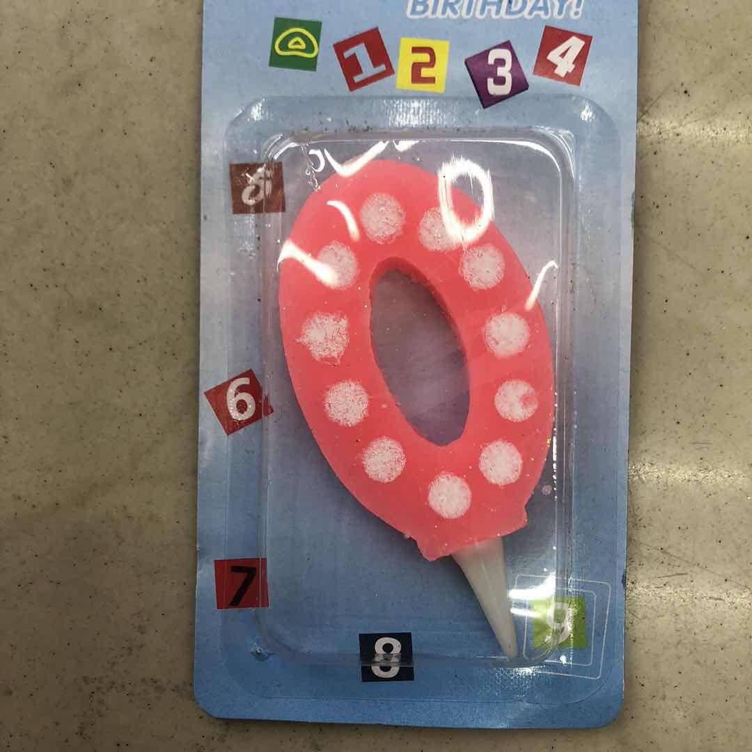 生日蜡烛派对蛋糕装饰用品创意数字无烟浪漫情人节小蜡烛独立包装产品图