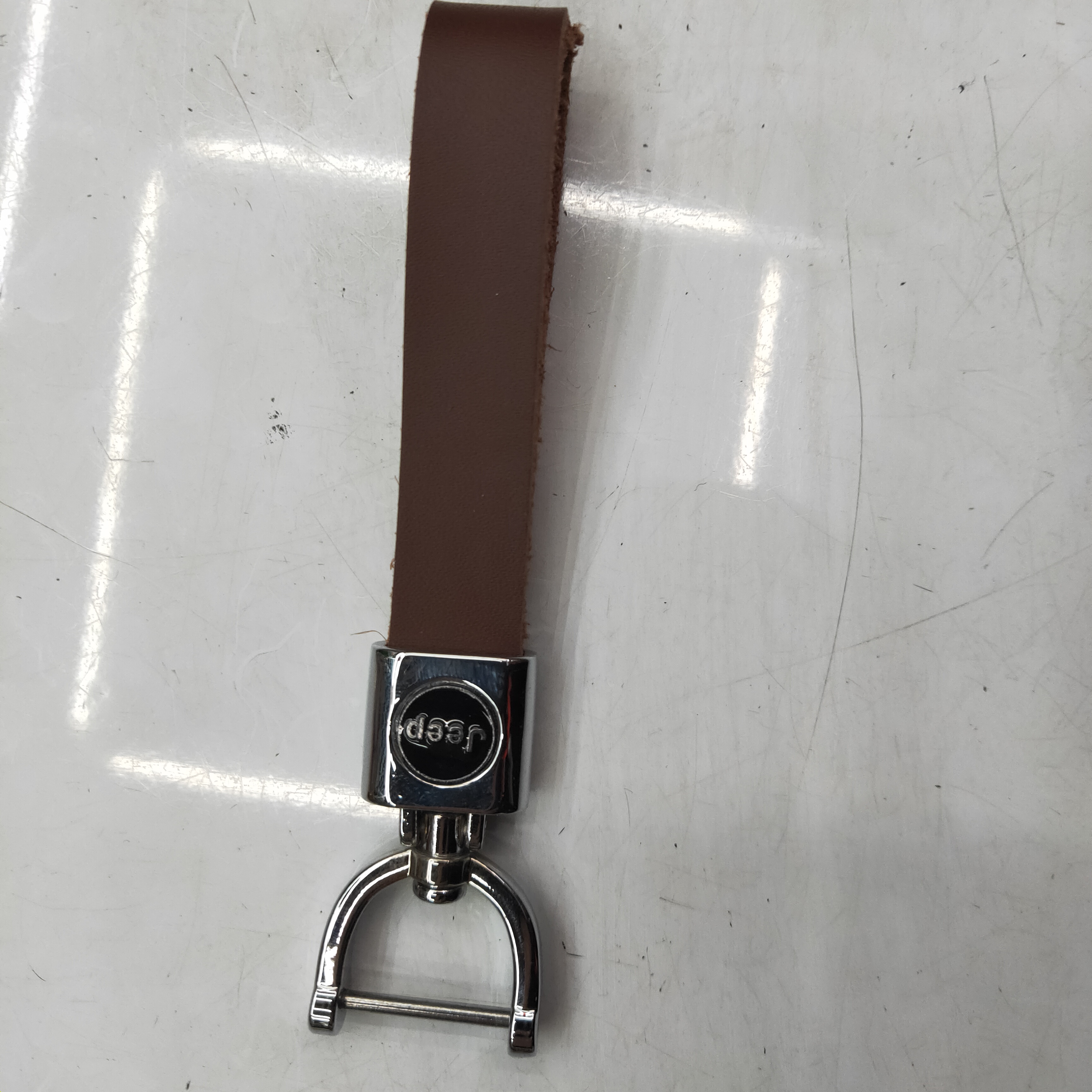 Double Ring Design of Wear Belt Key Chain