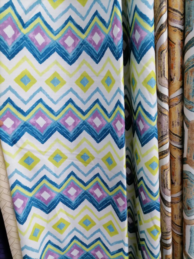 Printed super soft linen fabric tablecloth, linen sofa fabric, coarse cloth, linen curtain fabric details Picture