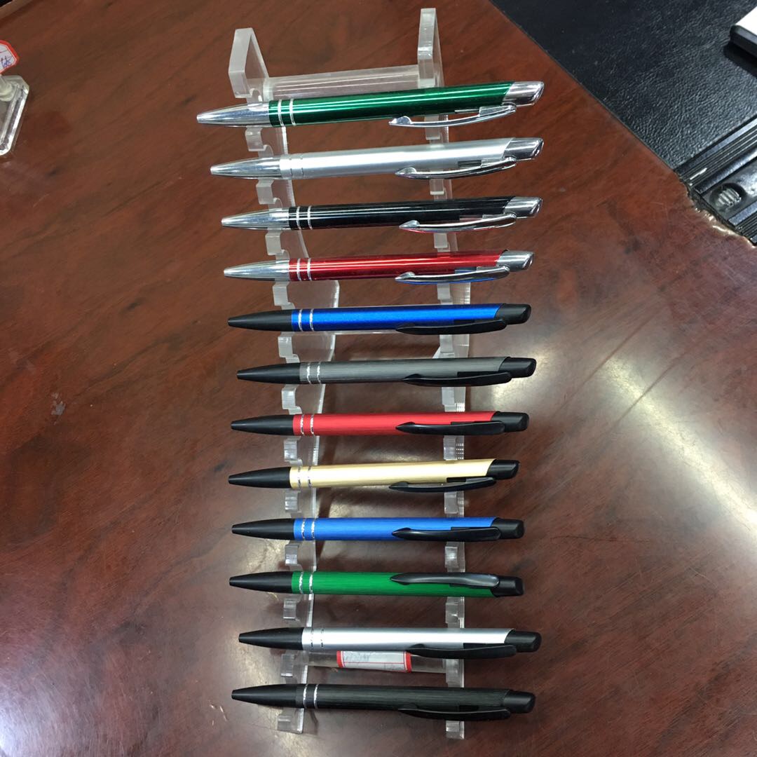 Tonglu Yunshan Pen Office Culture Writing Tool Ballpoint Pen Oil Pen Abs Weighted Spring Metal Rod Pen Ballpoint Pen