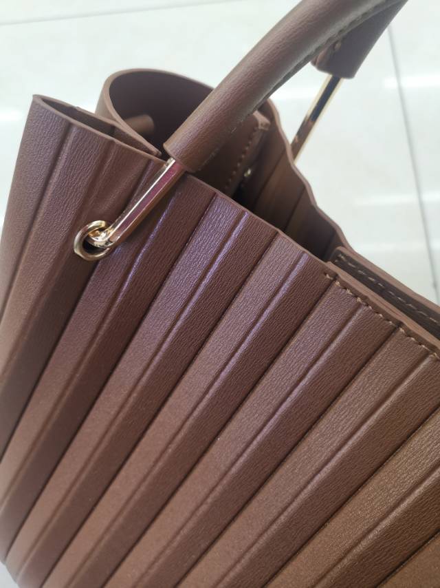 Korean Casual All-In-One Crossbody Jelly Stripe Handbag V Specification drawing
