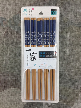 厂家直销时尚环保烤印转印筷子中餐筷子