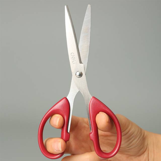 Right-Hand Scissors Home Sewing Paper-Cutting Knife Office Sharp Stainless Steel Art Scissors Wholesale details Picture