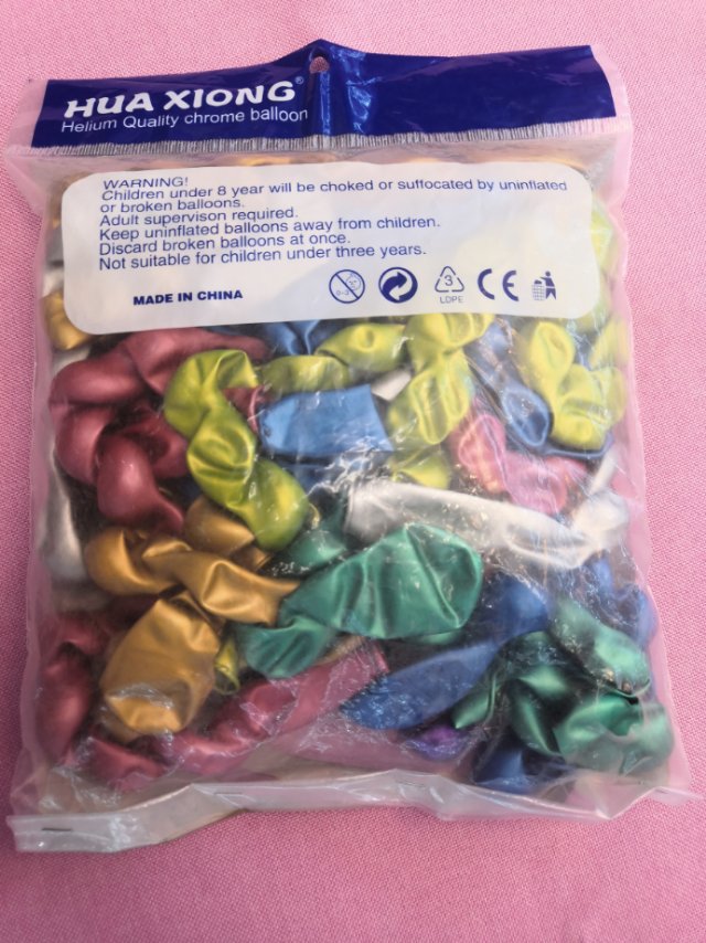 2.5g metal spiral twist latex balloons, large long strip balloons, thickened metal balls, birthday decoration and arrangement balloons wholesale