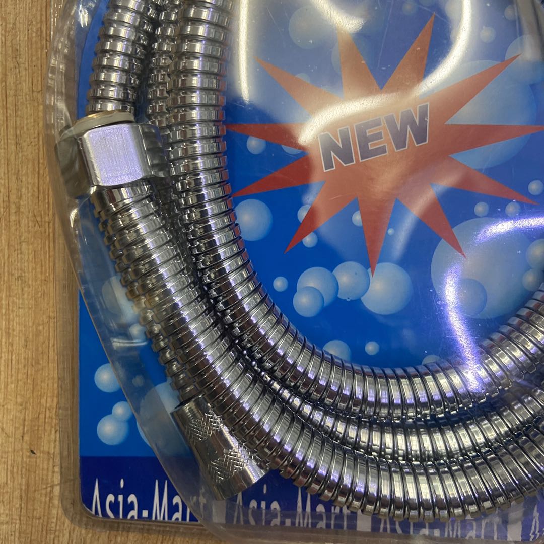 Shower Hose Showerhead Hose 1.5 M Rain Water Heater Stainless Steel Shower Hose Fittings 2 M Specification drawing