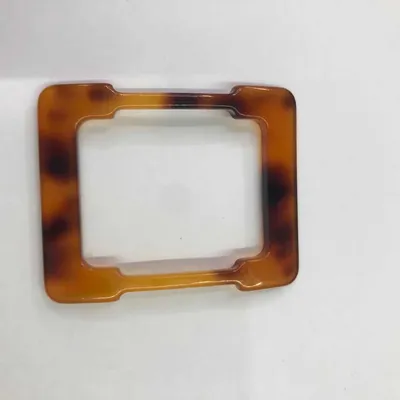 Diy Accessories Acetic Acid Sheet Retro Square Hanging Ear Accessories