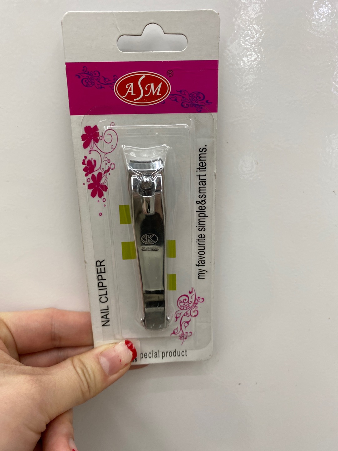 Mr指甲刀单个装家用中号指甲钳成人便携大号指甲剪原装
