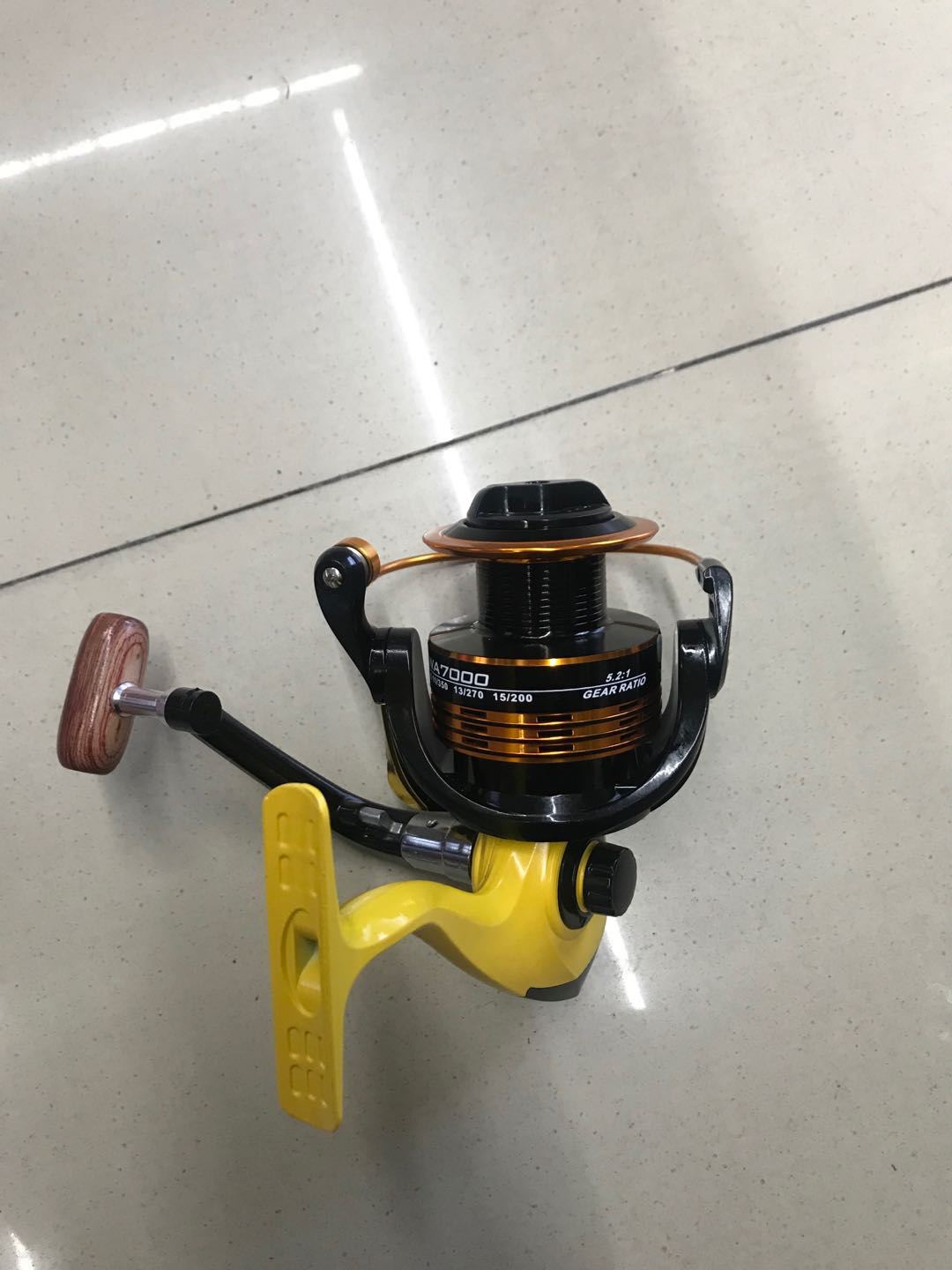 WA7000渔轮纺车轮海竿轮路亚轮海钓轮渔线轮7000型