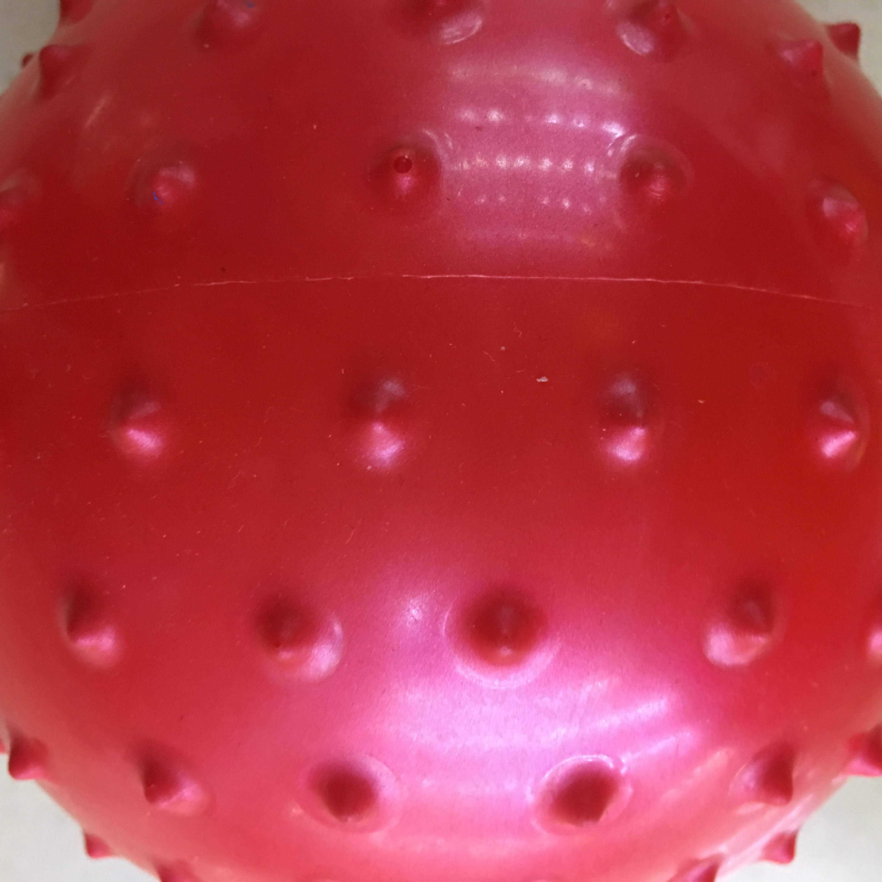 Leather Ball Children's Toys Kindergarten Special Elastic Pat Ball Non-Toxic Massage Ball Baby Home details Picture